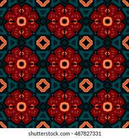 Abstract geometric pattern. Print, cloth design, wallpaper. Vector illustration.