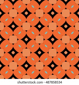 Abstract geometric pattern. Print, cloth design, wallpaper. Vector illustration.