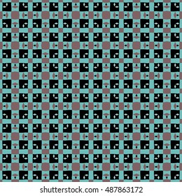 Abstract geometric pattern. Print, cloth design, wallpaper. Vector illustration.