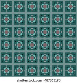 Abstract geometric pattern. Print, cloth design, wallpaper. Vector illustration.