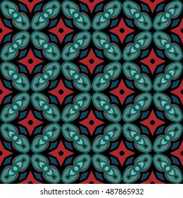 Abstract geometric pattern. Print, cloth design, wallpaper. Vector illustration.