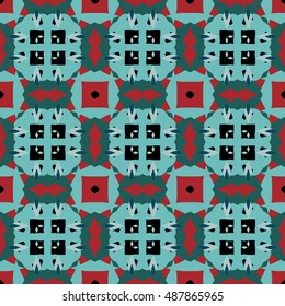 Abstract geometric pattern. Print, cloth design, wallpaper. Vector illustration.