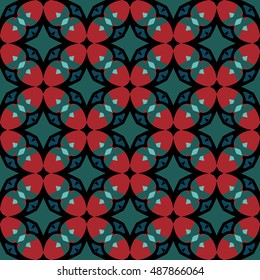 Abstract geometric pattern. Print, cloth design, wallpaper. Vector illustration.