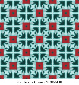 Abstract geometric pattern. Print, cloth design, wallpaper. Vector illustration.