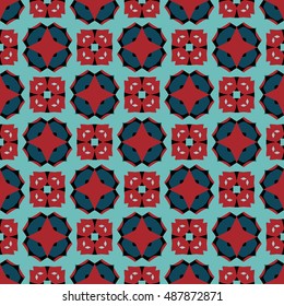 Abstract geometric pattern. Print, cloth design, wallpaper. Vector illustration.