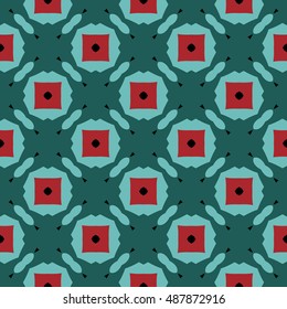Abstract geometric pattern. Print, cloth design, wallpaper. Vector illustration.