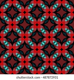 Abstract geometric pattern. Print, cloth design, wallpaper. Vector illustration.