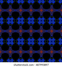 Abstract geometric pattern. Print, cloth design, wallpaper. Vector illustration.