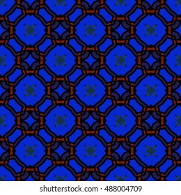 Abstract geometric pattern. Print, cloth design, wallpaper. Vector illustration.