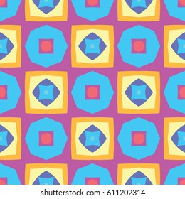 Abstract geometric pattern. Print, cloth design, wallpaper. Vector illustration.