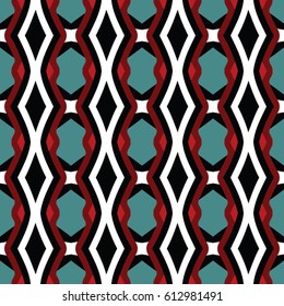 Abstract geometric pattern. Print, cloth design, wallpaper. Vector illustration.