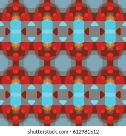 Abstract geometric pattern. Print, cloth design, wallpaper. Vector illustration.