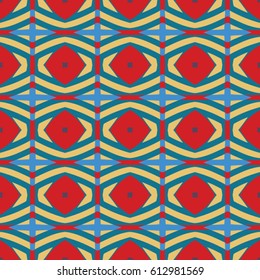 Abstract geometric pattern. Print, cloth design, wallpaper. Vector illustration.