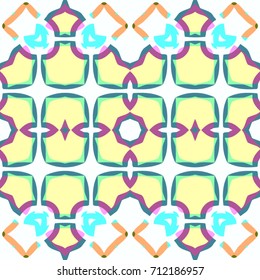 Abstract geometric pattern. Print, cloth design, wallpaper. Vector illustration.