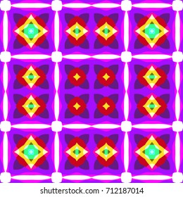 Abstract geometric pattern. Print, cloth design, wallpaper. Vector illustration.