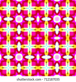 Abstract geometric pattern. Print, cloth design, wallpaper. Vector illustration.