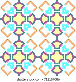 Abstract geometric pattern. Print, cloth design, wallpaper. Vector illustration.