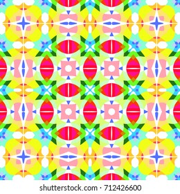 Abstract geometric pattern. Print, cloth design, wallpaper. Vector illustration.