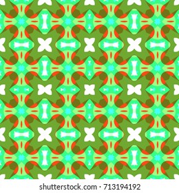 Abstract geometric pattern. Print, cloth design, wallpaper. Vector illustration.