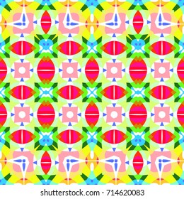 Abstract geometric pattern. Print, cloth design, wallpaper. Vector illustration.