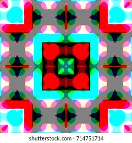 Abstract geometric pattern. Print, cloth design, wallpaper. Vector illustration.