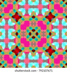 Abstract geometric pattern. Print, cloth design, wallpaper. Vector illustration.