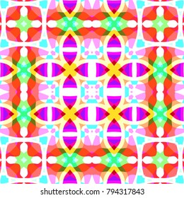 Abstract geometric pattern. Print, cloth design, wallpaper. Vector illustration.