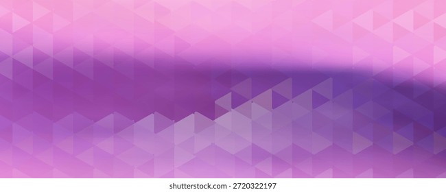 Patrón geométrico Abstractas con púrpura, rosa, triángulos azules, fondo poligonal moderno, Ilustración vectorial