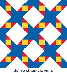 
Abstract geometric pattern with random triangles and polygons
