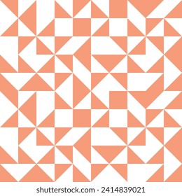 Abstract geometric pattern. Random triangles and polygons, monochrome background