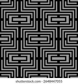 Abstract Geometric Pattern. reactangular seamless pattern design vector.