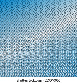 Abstract geometric pattern reminiscent of a maze