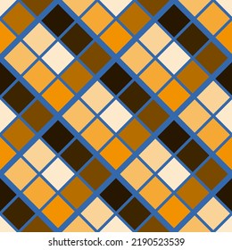 Abstrakt - Geometrisches Muster. Wiederholen von Mustern. Stoffmuster. Kunstillustration