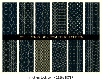 Abstract geometric pattern. Repeating seamless background vector illustration