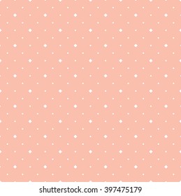 Abstract geometric pattern with rhombuses. Seamless vector background. Pink and white ornament