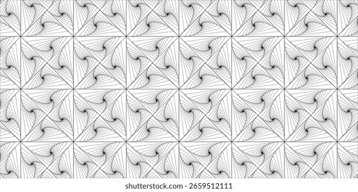 Padrão geométrico abstrato. Padrão geométrico contínuo. 