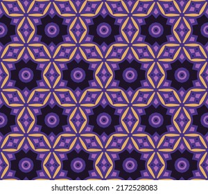 Abstract geometric pattern. A seamless background, vintage texture	