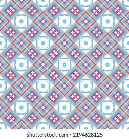 Abstract geometric pattern. A seamless background, vintage texture