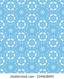 Abstract geometric pattern. A seamless background, vintage texture
