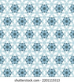Abstract geometric pattern. A seamless background, vintage texture.