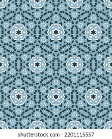 Abstract geometric pattern. A seamless background, vintage texture.