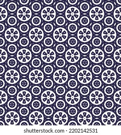 Abstract geometric pattern. A seamless background, vintage texture.