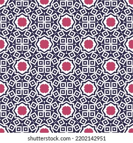 Abstract geometric pattern. A seamless background, vintage texture.