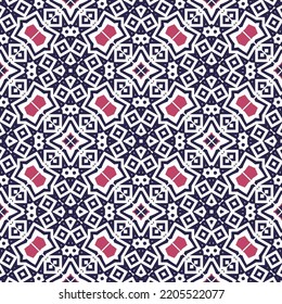 Abstract geometric pattern. A seamless background, vintage texture.