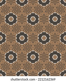 Abstract geometric pattern. A seamless background, vintage texture.