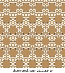 Abstract geometric pattern. A seamless background, vintage texture.