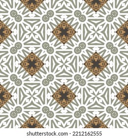 Abstract geometric pattern. A seamless background, vintage texture.