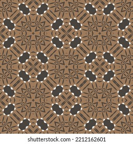 Abstract geometric pattern. A seamless background, vintage texture.