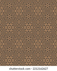 Abstract geometric pattern. A seamless background, vintage texture.