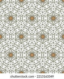 Abstract geometric pattern. A seamless background, vintage texture.
